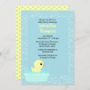 Search for rubber ducky invitations Modern