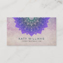 Search for purple lotus business cards Yoga instructor