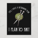 Search for knitting lover postcards Hobby