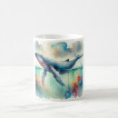 Search for watercolor whale mugs Background