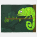 Search for cute lizard blankets Chameleon