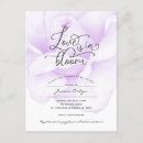 Search for love in bloom invitations Modern
