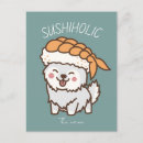 Search for rolls postcards Japanese food