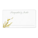 Search for flower bookplates Yellow flowers