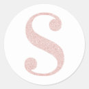 Search for initial s stickers Glitter