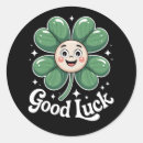 Search for good luck charms stickers Shamrock