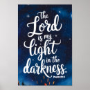Search for the lord is my light posters Bible verse