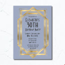 Search for roaring 20s birthday invitations Elegant