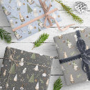 Search for christmas gnome wrapping paper Grey