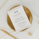 Search for grand opening party invitations Elegant