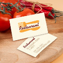 Search for food delivery business cards Restaurant