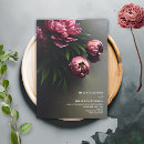 Search for dramatic wedding invitations Floral
