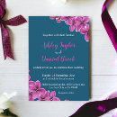 Search for blue orchid wedding invitations Botanical
