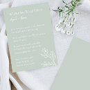 Search for plant wedding invitations Minimalist