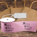 Search for happy birthday ribbon pink