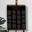 Search for black wedding seating charts Simple