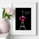 Search for pink eiffel tower posters Flowers