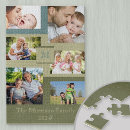 Search for family name puzzles Photo collage