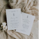 Search for front and back invitations Minimal