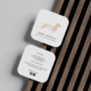 Search for dachshund dog business cards Pet sitter