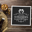 Search for tuxedo napkins Black and white