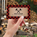 Search for firewood business cards Axe