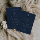 Search for front and back invitations Minimal