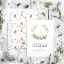 Search for monogrammed christmas cards Typography