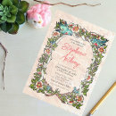 Search for bluebirds wedding invitations Watercolor