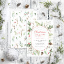Search for holly seasonal invitations Elegant