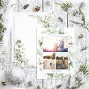 Search for 3 photo christmas cards Watercolor