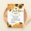 Search for babee shower invitations Sweet as can bee