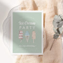 Search for kids ice cream party invitations Waffle cone