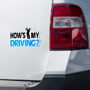 Search for drive careful bumper stickers Hows my driving