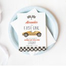 Search for red race car invitations Yellow