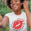 Search for lipstick tshirts Red