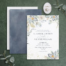 Search for dusty blue and gold wedding invitations For her