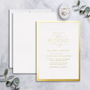 Search for real foil wedding invitations Trendy