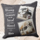 Search for in loving memory cushions Cat