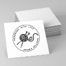 Search for knitting rubber stamps Cute