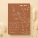 Search for leaves wedding invitations Spring summer fall