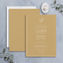 Search for classic monogram wedding invitations Elegant