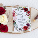 Search for marsala bridal shower invitations Bohemian