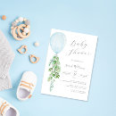 Search for oh baby boy shower invitations Eucalyptus