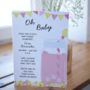 Search for pink lemonade baby shower invitations Yellow