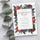 Search for botanical farewell party invitations Elegant