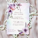 Search for feather bridal shower invitations Floral