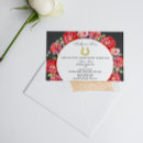 Search for horseshoe bridal shower invitations Elegant