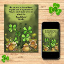 Search for shamrock birthday cards Leprechaun