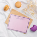 Search for plain pink note cards Simple